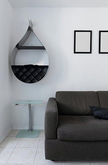 moderne stue, stilfuld hylde, Elegant sofa, Minimalistisk indretning, indretning, stueindretning, Slank design, Moderne møbler, opholdsstue bord, stue sofa