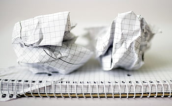 papier, boule de papier, froissé, Remarques, Remarque, Planification, idée, note, Brouillon, des idées, Jeter