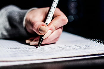 persoană scris, caiet, stilou, mână, mână scrisă, a închide, scris de mână, studiu, învăţare, educaţie, jurnalizarea