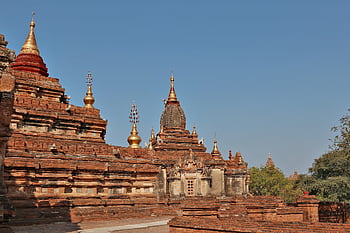 pagoda dhammayazika, Bagan, birmania, pagoda, buddismo, mattoni, architettura, Myanmar, tempio, viaggio, cultura