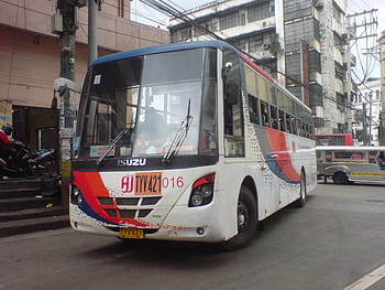 Pandacan Transport, Isuzu Almazora, městská hvězda, autobus, Filipíny, hospoda, Provoz města, Běžné jízdné, Sta Cruz, quiapo, Maynila