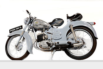 Puch, 150 TL, motorcycle, vintage, 1951, 150cc, two-stroke, 7 CV, 85 km/h, Vienna Museum, Austria