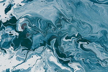 astratto blu e bianco, vernice turbinii, avvicinamento, ipnotizzante, pattern fluido, pattern dinamico, arte astratta, blu e bianco, dipingere la trama, sfondo astratto, disegno a vortice