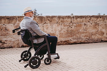 man, rollator, walker, support, aid, device, disability, disabled, fashion, health, healthcare