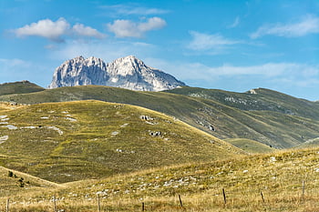 hora, Příroda, gran sasso, apeniny, krajina, dovolená