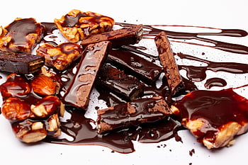 candies, chocolate, sweets, confection, snack, candied Nuts, caramelised Nuts, homemade, christmas, coffee, morning