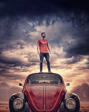 auto, muž, manipulace s fotografiemi, stojící, staré auto, vinobraní, retro, oldtimer, tapety na plochu, vozidlo, automobil
