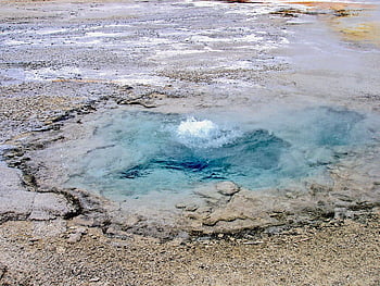 yellowstone, národní park, wyoming, usa, Příroda, krajina, divočina, venku, scenérie, gejzír, horký