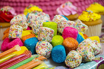 Süßigkeiten, Süss, Dessert, bunt, Zucker, köstlich, Lutscher, Süßwaren, Kalorien