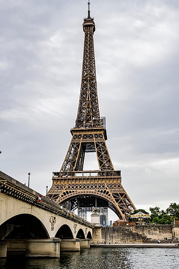 paris, eiffel Tower, river, france, bridge, tower, architecture, landmark