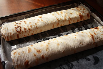 rollen, backen, die Pfanne, Lebensmittel, bereiten, Gericht