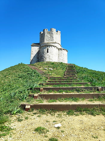 kostel, architektura, historické místo, chorvatsko, středověký hrad, hrad, starý, středověký, Dějiny, kámen, historický