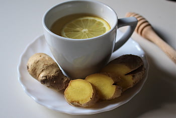infuze, čaj, šálek, zázvor, medicína, přírodní, byliny, citrón, Studený, nemoc, relaxace
