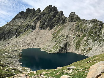 Vandring 2021, Mod Pizzo-baronen, alpine rute, Alperne, gå, himmel, toppe, udflugter, vandring, bjerge, natur