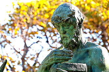 syn Kaina, ogród Tuileries, Statuła z Bronzu, statua, rzeźba, popiersie, pomnik, dziedzictwo, sztuka, Paryż, Francja