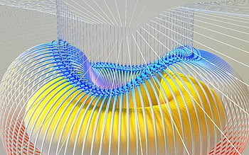 ai, umělá inteligence, fúzní energie, 3D vykreslování, zářivé barvy, Vzor drátového modelu, moderní technologie, pozitivní budoucnost, umění ilustrace, dynamický design, Zdroj energie