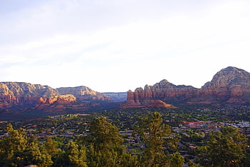 sedona, hora, arizona, krajina, Příroda, scénický, usa, poušť, přírodní, nebe, venkovní