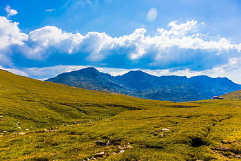 hory, údolí, vrchol, summitu, Bulharsko, nebe, horizont, hřbet, scenérie, Příroda, krajina