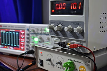 electronics, equipment, oscilloscope, power supply, regulated power supply, electronic testing, multi-meter, laboratory instruments, digital display, DIY electronics, measurement devices