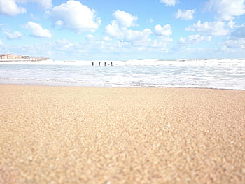valul mării, linia țărmului, plaja nisipoasa, valuri blânde, cerul albastru strălucitor, Imagini de fundal de coastă, plajă liniștită, vedere la ocean, plaja scena, fotografie pe plajă, peisaj de peisaj