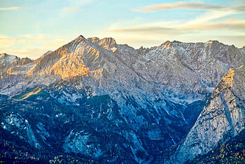 Alpi, garmisch partenkirchen, natura, montagne, Baviera, garmisch, vertice, Alta Baviera, Alpspitze, panorama, Wetterstein