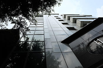 architektura, budova, fasáda, město, baiyun, okres Baiyun, Guangzhou, Čína