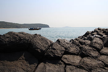 Vietnam, Asya, plaj, doğa, güneşli, peyzaj, deniz, yaz, doğal, seyahat, sahil