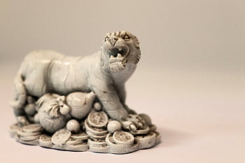tiger, statue, sculpture, ornament, figurine, decoration, showpiece, home Decor, jade Statue, feng Shui, artwork