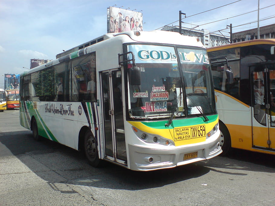 South Union Liner, God is Love, Edsa, Cubao, Philippines, Bus, PBPA, Philippine Bus Photographers Association, SULI, CAMANAVA, PUB