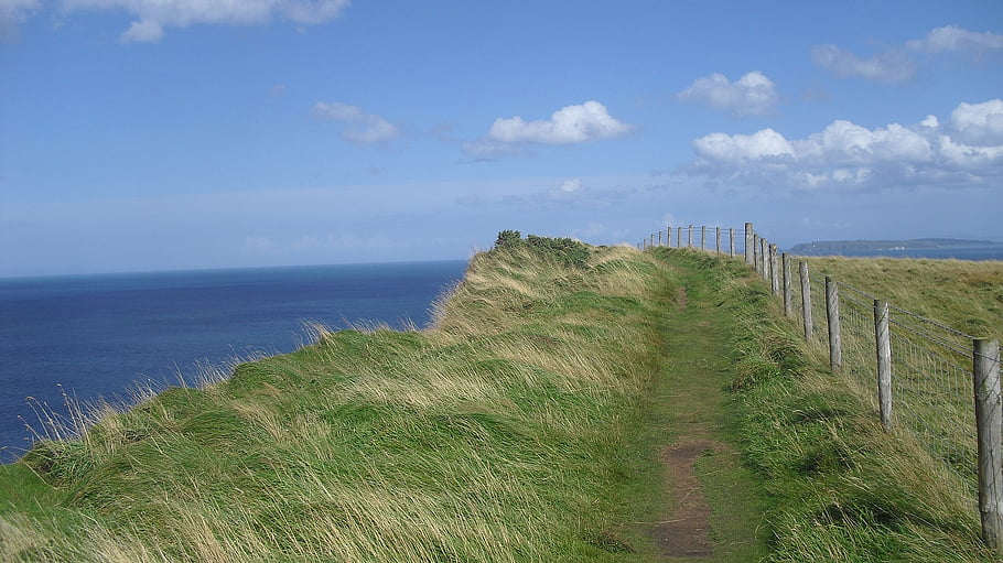 ireland, coast, hike, wind, heaven, nature, to Travel, irish, sea, cliff
