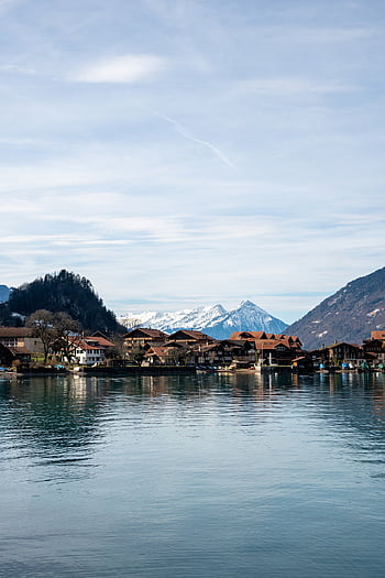Schweiz, Iseltwald, sø, søen brienz, Bern, swiss, natur, bjerge