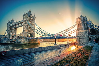 tower Bridge, river, nature, city, sunrise, sunlight, landmark, tourist Attraction, travel Destination, architecture, thames