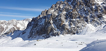 hory, almaty, Kazachstán, panoráma, shymbulak, krajina, Příroda, cesta, sníh, lyže, cestovat