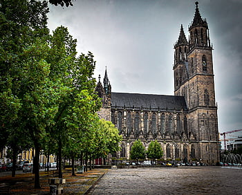 magdeburg, dom, saxony-anhalt, historický, architektura, kostel, gotický, prohlížení památek, budova, Německo, panoráma města