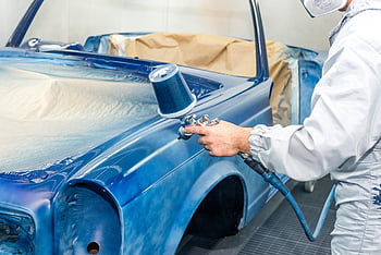 painter, spray, car, oldtimer, spray Gun, paint, restoration, repair, auto, automobile, automotive