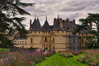 Pevnost Chaumont-sur-Loire, Centrum údolí Loiry, zámek, Zámek Chaumont-sur-Loire, loir-et-cher, Francie