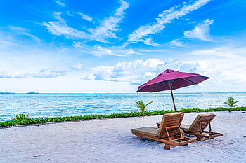 beach, resort, sea, ocean, background, bay, landscape, nature, thailand, tourism, tranquil