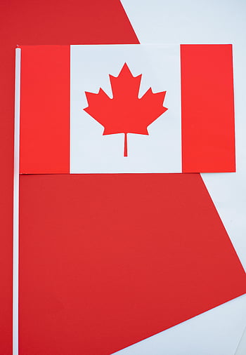 Canada Flag, Canadian flag, red and white, close-up photo, crisp image, national symbol, maple leaf, patriotic image, flag design, Canadian identity, flag photography