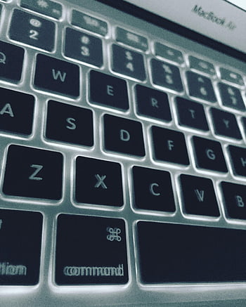 keyboard, laptop, MacBook Air, keys, command key, close-up, technology, computer, workspace, typing, device