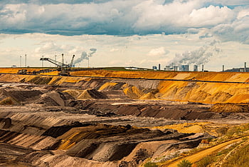 open Pit Mining, brown Coal, bucket Wheel Excavators, mining, brown Coal Mining, coal Mining, raw Material, power Plant, industry, industrial Plant, garzweiler