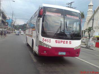autobus, PBPA, Associazione dei fotografi di autobus filippini, Super 5, 8468, aria condizionata, Video a bordo, strada, veicolo, Filippine, mezzi di trasporto