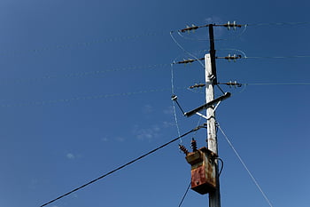 power, electricity, distribution, electricity Pole, power Pole, utility Pole, cable, insulator, amps, overhead, old