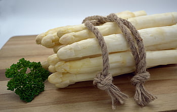 asparago, verdure, limite, delizioso, tavola di legno, Borsa, fresco, bianca, tempo di asparagi, cibo, salutare