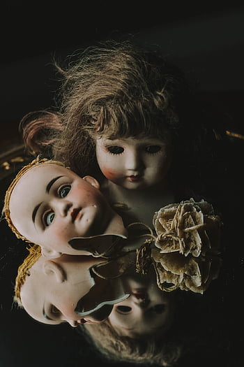 doll, doll Head, halloween, spooky, still Life, eerie, creepy, scary, ominous, macabre, paranormal