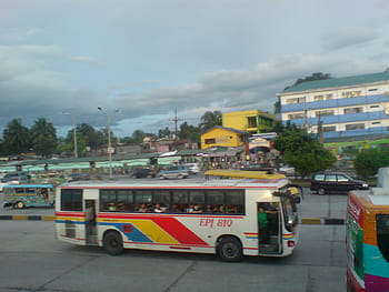 EPJ 810, Fairview Quiapo, kroeg, Commonwealth Ave, Stadsoperatie, Gewone tarief, hino, blauw lintje, Japayuki, bus, Filippijnen