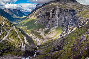Norveç, doğa, peyzaj, dağlar, panorama, manzara