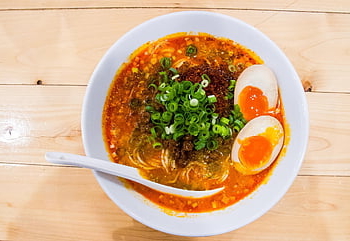 jídlo, ramen, japonská kuchyně, pikantní, polévka, nudlová polévka, Tantanmen, ramen jídlo, japonský, nudle ramen, japonské jídlo