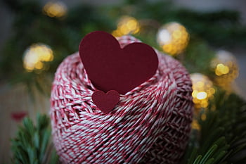 gift, yarn, heart, christmas, friendship, give Away, package