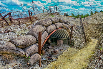 Krieg, Gräben, massiges, Frankreich, Erinnerung, die Geschichte, Soldat, Militär-, zuerst, Konflikt, Opfern