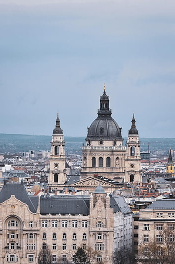 architektura, budapešť, kostel, bazilika, Maďarsko, magyarország, Evropa, cestovat